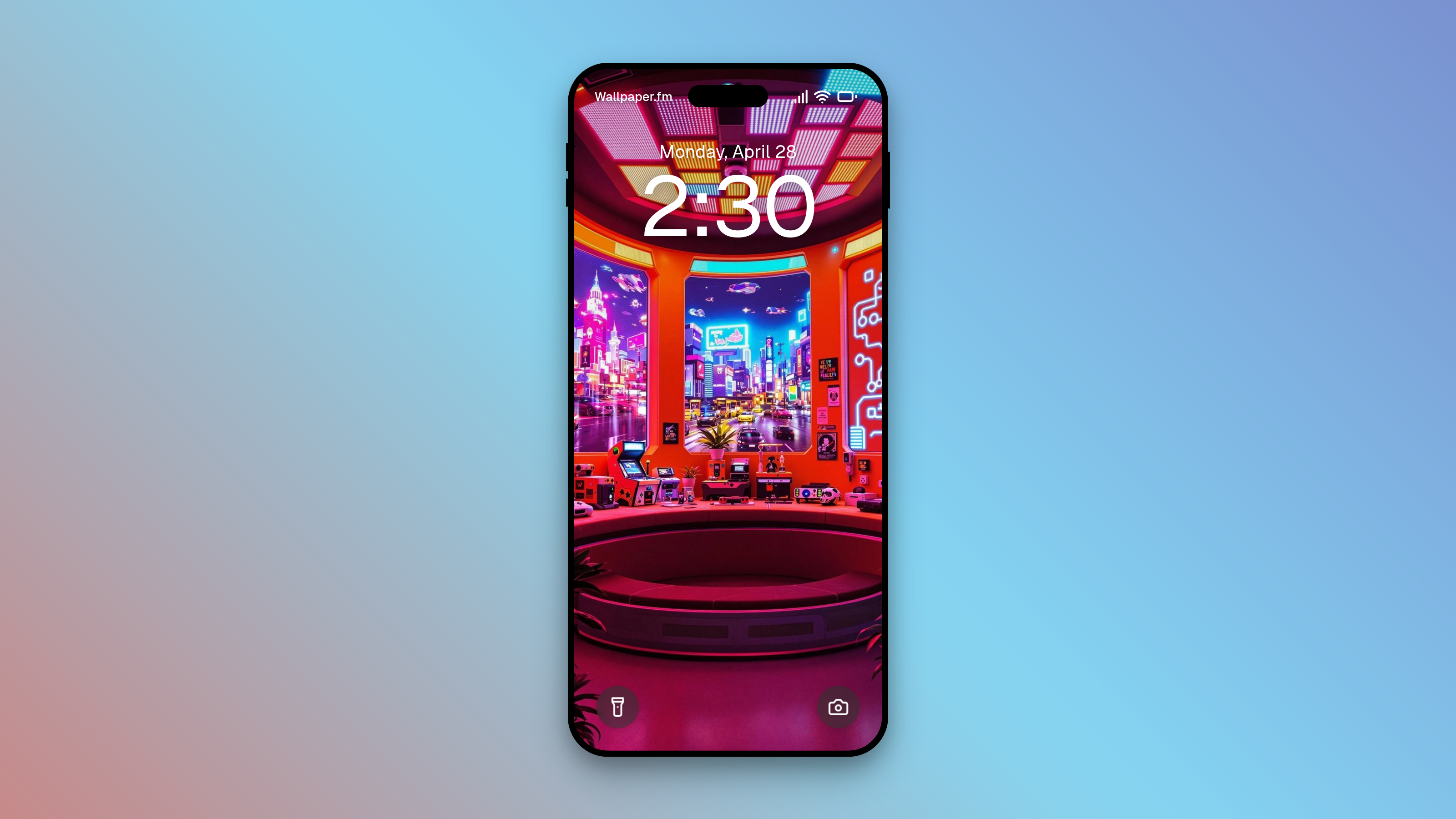 Retro-Futuristic Arcade